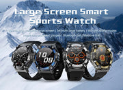 1.39 Inch Bluetooth Calling AI Voice IP68 Waterproof Round Sports Fitness Smart Watch For Men