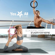 Power Ring 10lbs, Weight Ring, Weighted Circle, Kettlebell for Yoga Exercise, Aerobics, Home Fitness, Core Training