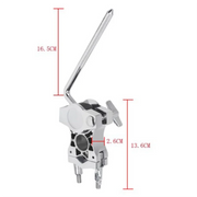 UJVS-Drum Clamp Metal Drum Stand Extension Clip Rod Connecting Bracket Clip Percussion Drum Accessories Instruments
