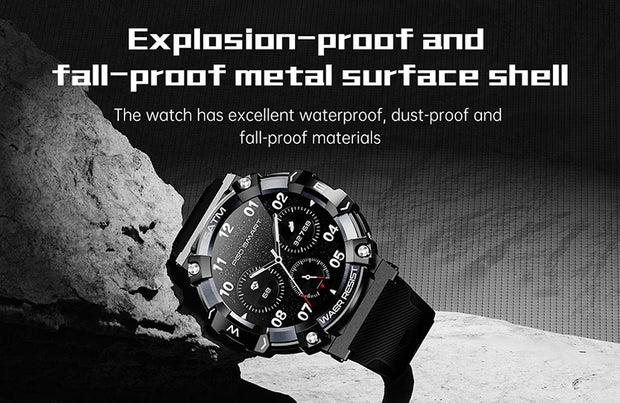 1.39 Inch Bluetooth Calling AI Voice IP68 Waterproof Round Sports Fitness Smart Watch For Men