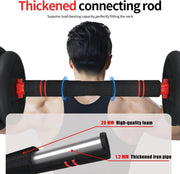 Adjustable Dumbbells 20 lbs Free Weight Set with Connector 4 in1 Dumbbells Set Used as Barbell Kettlebells Push up