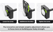 Adjustable Dumbbell Set, 10-50lb, 80lb Increments, Quick-Lock Square Weight Dumbbells for Home Gym Fitness (80lb×2)