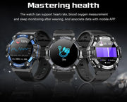 1.39 Inch Bluetooth Calling AI Voice IP68 Waterproof Round Sports Fitness Smart Watch For Men
