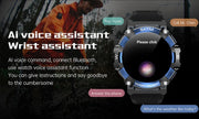 1.39 Inch Bluetooth Calling AI Voice IP68 Waterproof Round Sports Fitness Smart Watch For Men