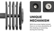 Adjustable Dumbbell Set, 10-50lb, 80lb Increments, Quick-Lock Square Weight Dumbbells for Home Gym Fitness (80lb×2)